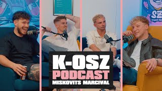 K-OSZ PODCAST - BRUNO, KORNÉL, BENDEGÚZ, HOLI PEACE (4. évad 1. rész)