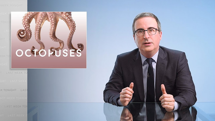 Octopuses: Last Week Tonight with John Oliver (Web Exclusive)