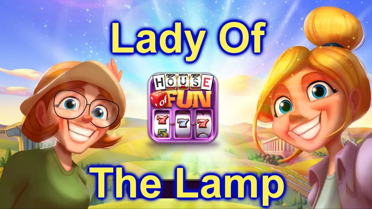 HOUSE OF FUN Slots Game Lady Of The Lamp Cell Phone - YouTube