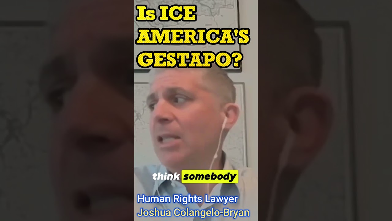 Является ли ICE американским гестапо? Джошуа Коланджело-Брайан, юрист и писатель, специализирующи...