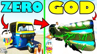 Franklin Upgrading ZERO To GOD BIKE in GTA 5 | SHINCHAN and CHOP