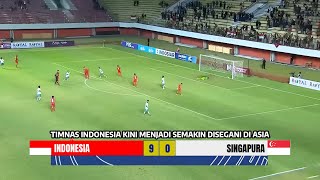 🔴7 MENIT 3 GOL !! Benar-Benar Memecahkan Rekor Asia - Timnas Indonesia Kalahkan Singapura