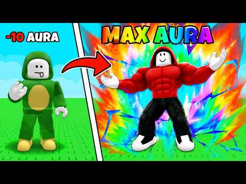 JJ &amp; Mikey Became AURA GODS in +1 Aura Per Click (Roblox)