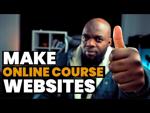 How to make an online course website in 2020