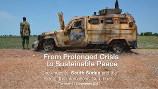 Challenges for South Sudan and the Role of International Community