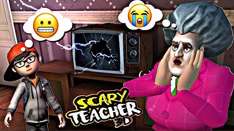 Professora Malvada, Scary Teacher 3D, Gameplay, Português