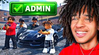 THE OWNER GAVE ME ADMIN WEAPONS IN ROBLOX SOUTH LONDON