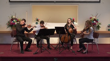 2023 DQIMF: “Ascendio Quartet" performs Mendelssohn Quartet No. 4 in E minor