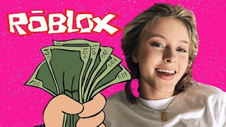 Zara Larsson says she&#39;s made a seven-figure sum by selling merchandise on the video  platform Roblox