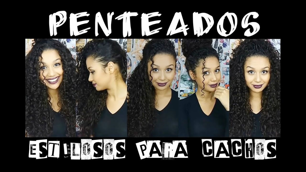 Penteados ESTILOSOS para cabelos cacheados | Vandressa Ribeiro