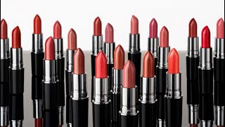 MAC COSMETICS LUSTREGLASS SHEER-SHINE LIPSTICKS/ LIP  SWATCHES