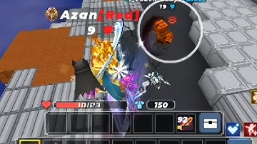 Practicing JITTER CLICKING In Bedwars! || Blockman Go ||