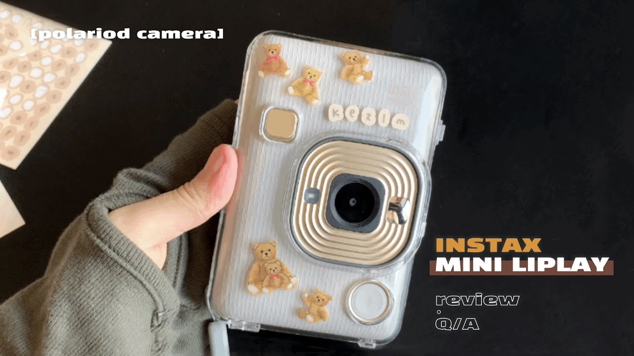 ఇ폴라로이드 카메라 리뷰 / Q&Aఇ • 폴라로이드 꾸미기 • 인스탁스 미니 리플레이 • instax mini liplay •