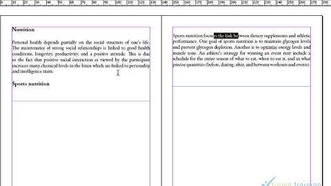 Adobe Indesign Tutorial in Tamil | Keep Options