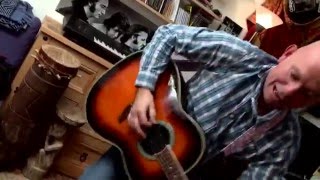 David Bowies Heroes. Acoustic Guitar Lesson. Video