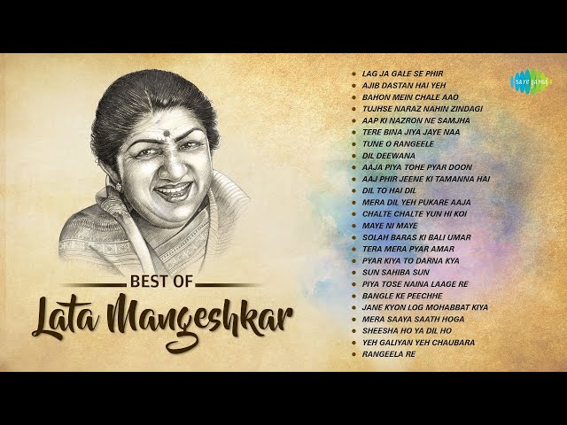 Lata Mangeshkar Songs | Lag Ja Gale | Ajib Dastan Hai Ye | Bahon Mein Chale Aao | Dil Deewana class=