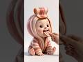 CUTEST BACON BABY ALIVE!🥓🍼👶#asmr #aigenerated #shorts #cute