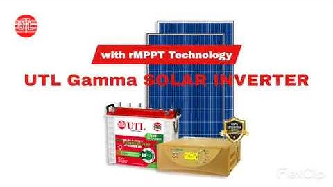 UTL Gamma plus MPPT Solar inverter | 30% more efficient | India