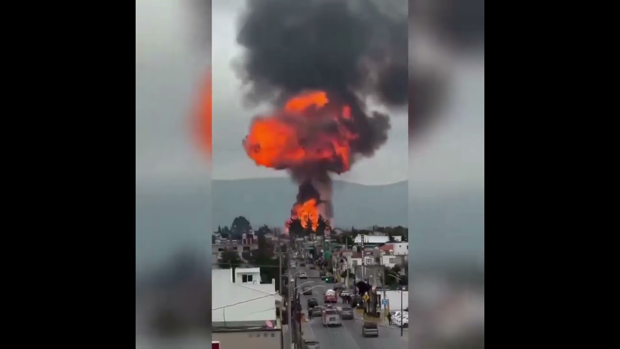 Explota Pipa en Puebla