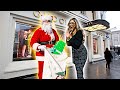 Santa Buys Random Strangers ANYTHING They Want! **unexpected**