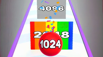 Number Ball 3D - Merge Games ! All Levels Gameplay Level (60-66) android, ios