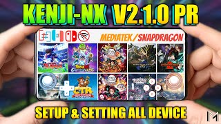 NEW UPDATE🚀 KENJI-NX V2.1.0 Update! Emulator Switch Android Paling Ringan &amp; Support Low Device