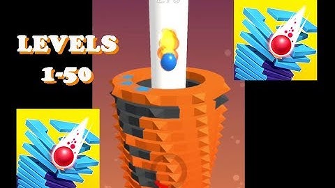 😱 Stack BALL | Gameplay Walkthrough |😱 Levels 1-50