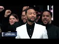John Legend takes the stage with Common for Obama Center opening