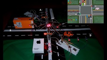 IOT based Smart Traffic Signal with Website | Arduino | WeMos Wi-Fi Esp8266