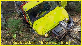 Unimog VS Björkträsket  - TGB 11 och 13 - Höstkörning på Botkyrka motorklubb