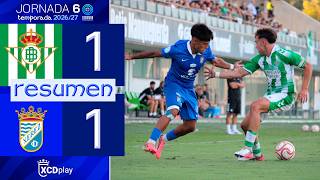 Betis Deportivo 1-1 Xerez CD Highlights