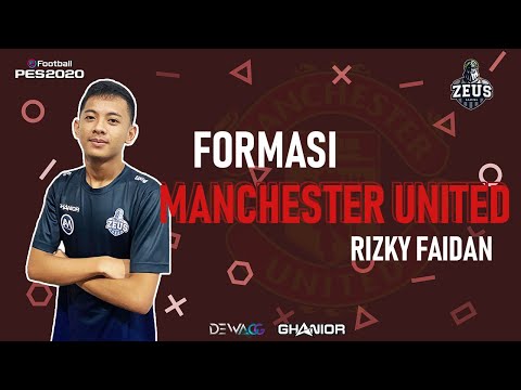 FORMASI MANCHESTER UNITED RIZKY FAIDAN, AUTO WIN LAWAN SANG RAJA BANTAI IVANDER!!