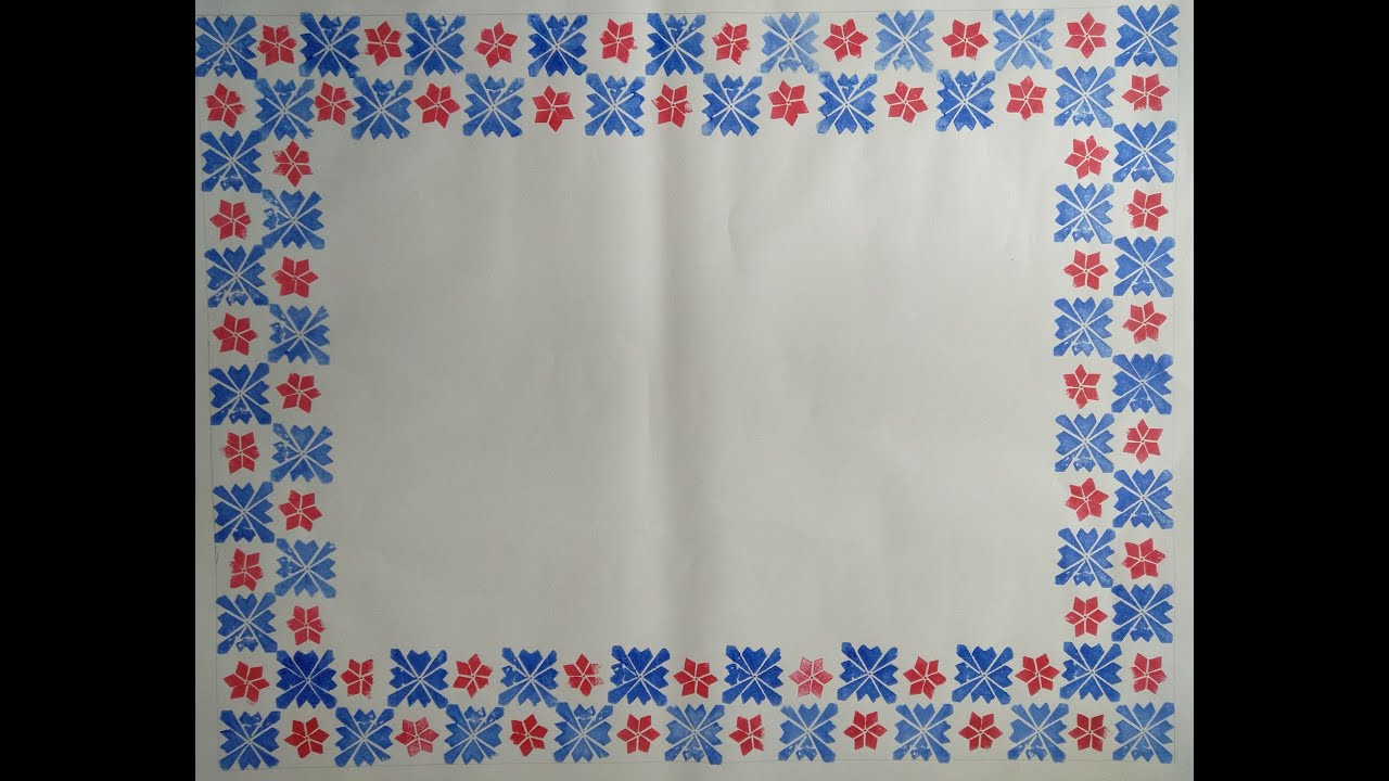 Vegetable Printing - Part 1 - Bellbaby's Craft Centre