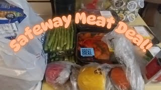 Safeway Multi Meat Deal! Meat Stockup!