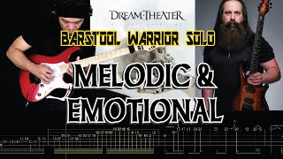 Dream Theater Barstool Warrior Guitar Solo Lesson with Tabs