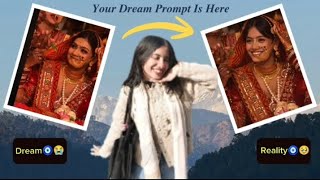 Kumaoni bridal look by chatgpt Sapna mere🧿🥹#chatgpt #uttarakhand #uttrakhandi #vlog #vlogger  screenshot 3
