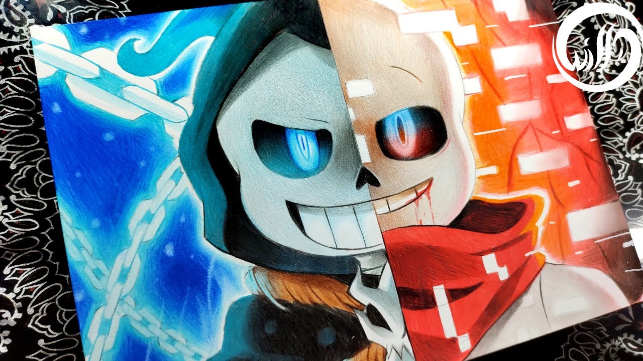 Reaper!Sans Vs Geno!Sans (Animation) 