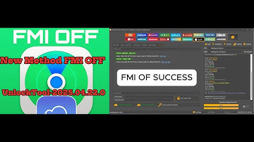 New Method FMI OFF ICLOUD Open Menu Supported All IOS and Devices || UnlockTool-2025.04.22.0 !