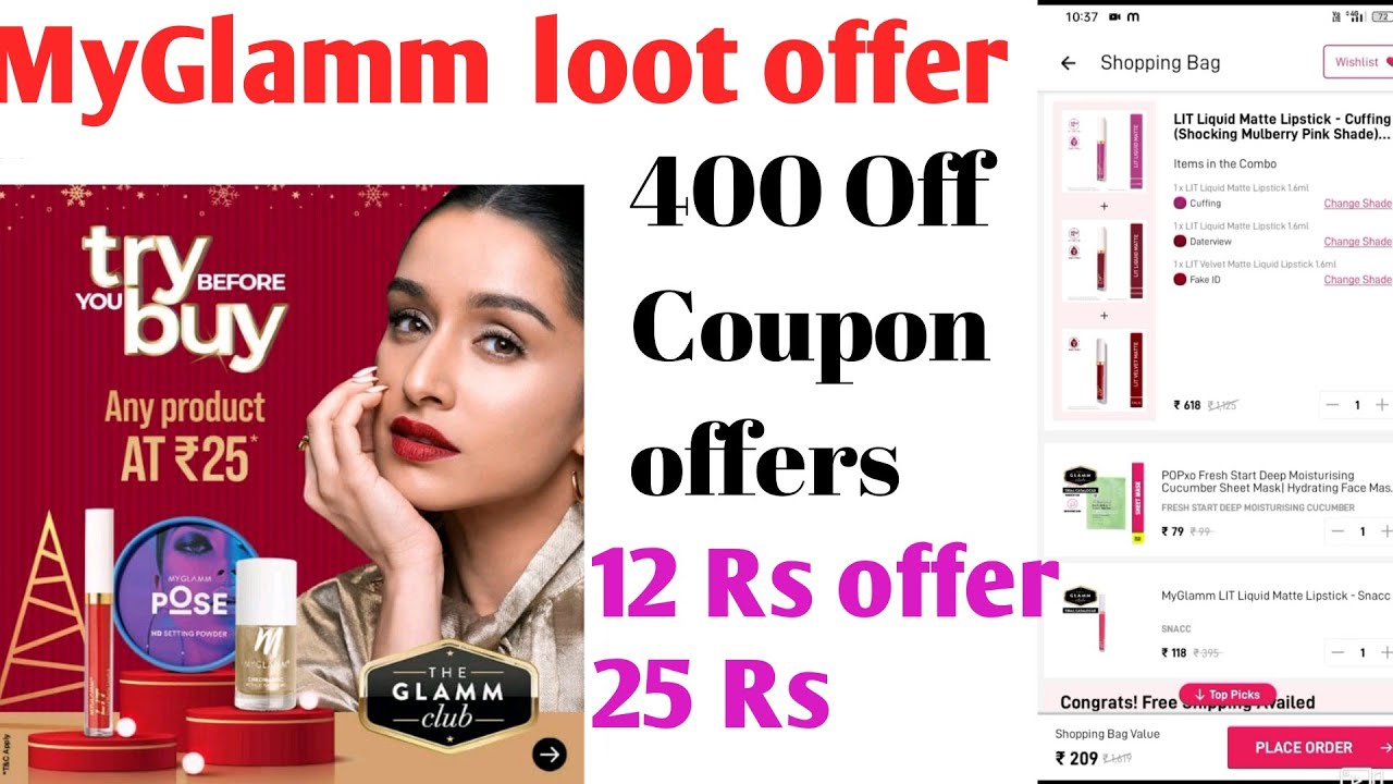 myglamm-loot-offers-today-myglamm-12-rs-offer-myglamm-400-off