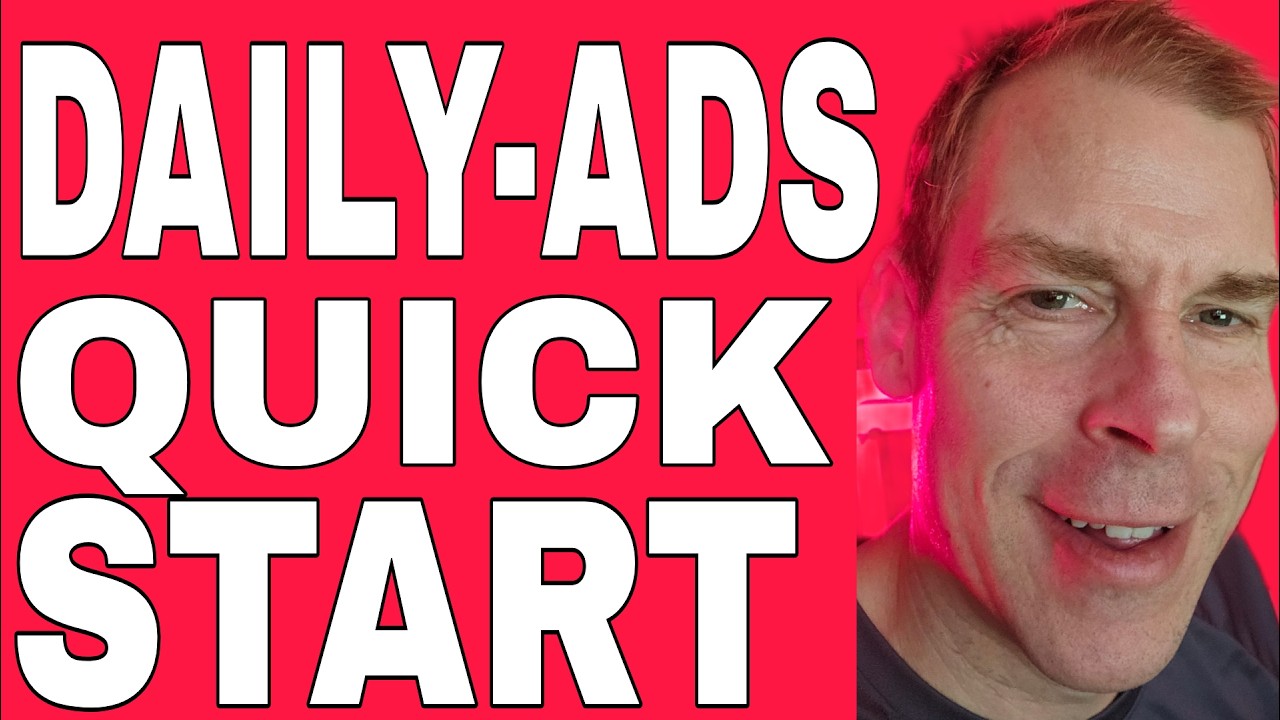 ⛔️DAILY-ADS QUICK START TUTORIAL - WATCH FIRST! (2026) - YouTube