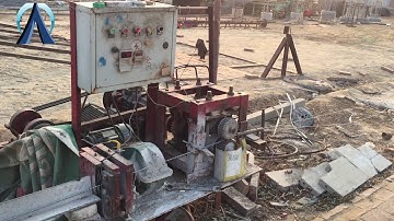 Semi automatic Crimped Wire Mesh Machine