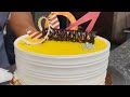Pineapple cake mix fruit cake simple dressing simple design @Arifcakechef001
