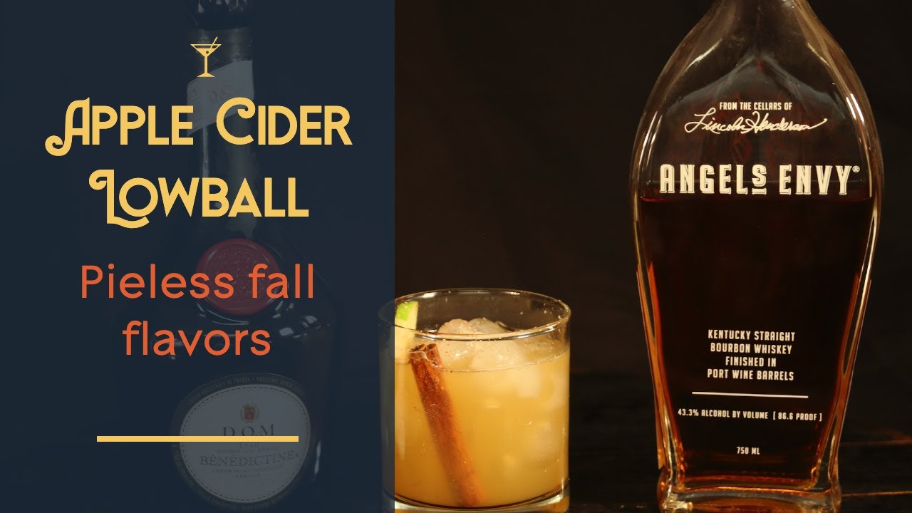 Apple Cider Lowball - Pieless fall flavors to savor all season long
