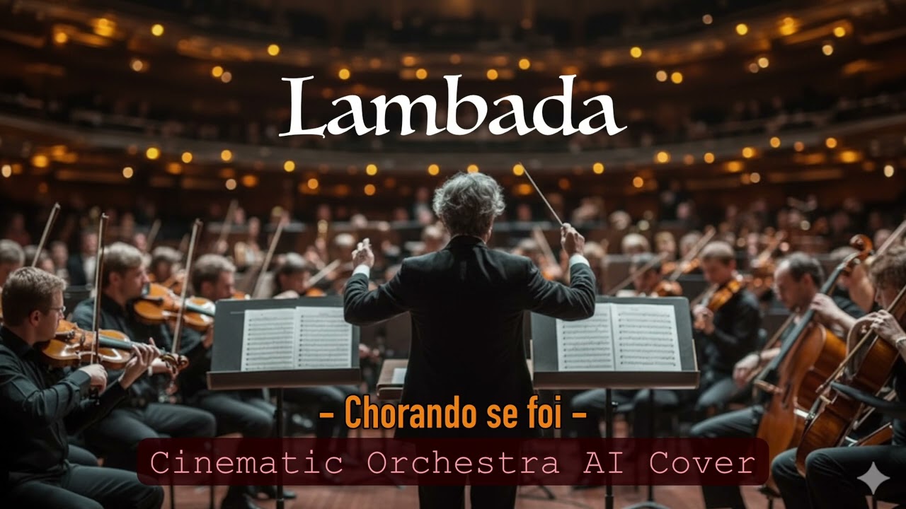Lambada 💃 Chorando Se Foi | 90s Latin  🎻 Cinematic Orchestra Cover Song by  @CineOrchestraAI