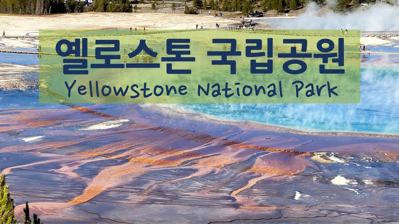 미국여행 | 신비가 가득한 세계 최초 국립공원 - 옐로스톤 국립공원 Yellowstone National Park