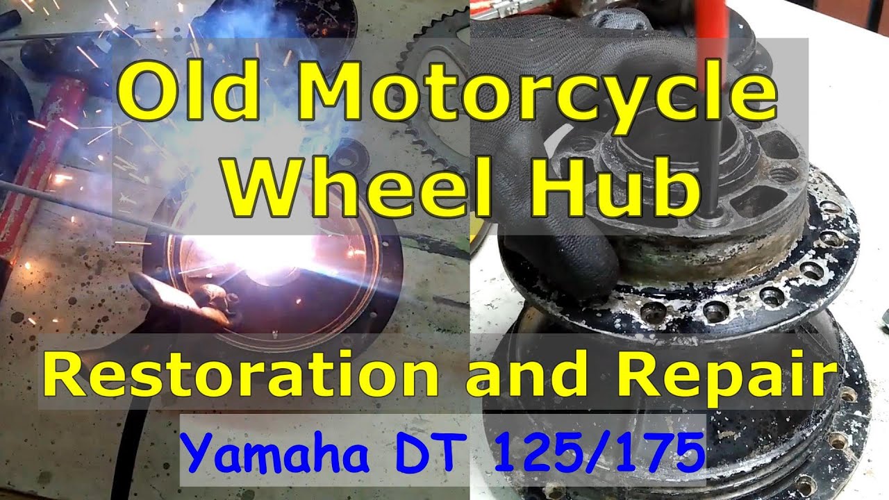 Motorcycle Wheel Hub Restoration and Repair YouTube