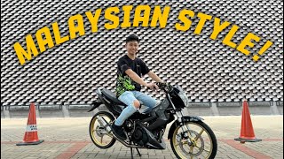 MODIFIKASI GAYA MALAYSIA! Review Satria FU Karbu Modifikasi