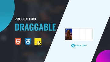 Simple html css javascript project for beginner make draggable element
