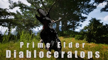 Last Bastion against the Allosaurus - Diabloceratops Gameplay - The Isle Evrima