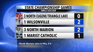 OSAA girls soccer 2023 state championship scores